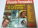 VICENTE FERNANDEZ * Los 15 Grandes Exitos 1980 LP Vinyl Record * Mexico