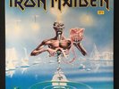 IRON MAIDEN Seventh Son Of A Seventh Son RARE UK 1st ORIGINAL INNER VINYL LP NM