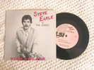 1982 STEVE EARLE & THE DUKES Pink & Black 33-1/3 EP LSI RECORD 7