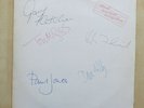 Official Blues Band Bootleg Album UK 1st press vinyl LP signed + press release