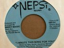 funk soul boogie 45 SWEET MAGIC I Wrote This Song for You  NEPSI listen