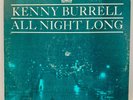 KENNY BURRELL All Night Long  PRESTIGE PR 7289 MONO LP MOBLEY BYRD  VG++