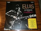 ELVIS PRESLEY VINYL LP ELVIS IN PERSON INTERNATIONAL HOTEL NEW UNOPENED