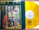 Styx The Grand Illusion LP 1977 Gold Vinyl Edition with POSTER NEAR MINT VINYL
