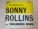 EX-   Sonny Rollins Quartet/Sonny Rollins & Thelonious Monk/Esquire 7