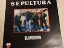 Sepultura LP Slamdown 91 Slayer Overkill Kreator Testament Pantera Celtic Frost