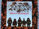 anthrax attack of the killer b's Original 1991 LP Slayer Megadeth Thrash Metal