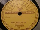 JOHNNY CASH         SUN 266          NM-      