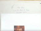 THE WHO - Live At The L.A. Forum [Nov. 1973] (Pig's Eye PE-11) VINYL VG++