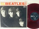 BEATLES MEET THE ODEON OR-8026 Japan FLIPBACK COVER RED VINYL VINYL LP