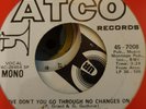 SISTER SLEDGE - LOVE DON'T YOU GO THROUGH NO CHANGES ON ME - ATCO DJ