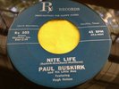 Hear  Willie Hugh Nelson 45 : Paul Buskirk   Nite Life   Rx 502