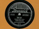 c 78 RPM Billie Holiday with Teddy Wilson Brunswick 8270 in EE-