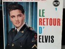 Disque 45 tours Elvis Presley ?- Le Retour D'Elvis 1 - 75.607 RCA Victor 1960