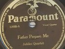 PARAMOUNT GOSPEL: JUBILEE QUARTET Father Prepare Me/My Lord's Gonna Move This