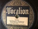 Vocalion 5167 McGee Brothers OLD MASTERS RUNAWAY 78 rpm Country 1927 V+