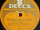 Griller SQ. Beethoven (Quartet op. 18.3). Decca AX 439-41 (3). NM-, scr