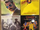 QUEEN 4xLPs Freddie Mercury Mr Bad Guy, A Kind Of Magic, The Works, Flash Gordon