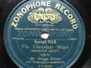 BLACKFACE MUSIC HALL STAR G.H. ELLIOTT - ’THE CHOCOLATE MAJOR’ 1911 ZONOPHONE 78