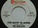 Northern Soul THE DELICATES Stop Shovin' Me Around VG CHALLENGE WL Promo 45 MP3