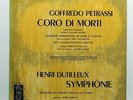 PIERRE DERVAUX - PETRASSI coro di morti DUTILLEUX symphony VEGA LP EX+