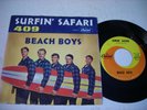 w PICTURE SLEEVE The Beach Boys Surfin' Safari / 409 1962 45rpm VG++