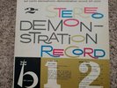 Very Rare Bel Canto Stereo Demonstration Record Multicolor Vinyl