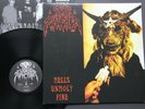 NunSlaughter ?– Hell's Unholy Fire LP 1st PRESS DEATH METAL 2000 RVP 7 LP Venom