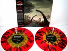 JURASSIC PARK SOUNDTRACK Yellow/Red/Black Vinyl 2xLP - OST Score John Williams