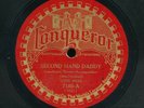 78tk-Blues-CONQUEROR 7185-Lizzie Miles-(2nd Hand Daddy/Good Man is Hard to Find)