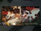 NWA Straight Outta Compton & Niggaz 4 Life Both 1st Pressings Vinyl 12'' LP