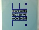 New Order Movement 1  FACT 50 A 5 1981 Vinyl Record B music