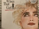 MADONNA - WHO'S THAT GIRL - CRYSTAL CLEAR COLOURED 180 GRAM VINYL LP ALBUM  New