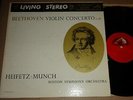 Heifetz/Munch BEETHOVEN Violin Concerto - RCA LSC-1992 Shaded Dog 9S/7S