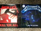 METALLICA (KILL EM ALL  &  RIDE THE LIGHTING)  (UK LIMITED IMPORT COLORED VINYL)