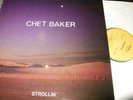 CHET BAKER : STROLLIN LP 1986 ENJA 5005 GERMANY
