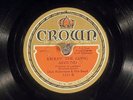 78 RPM -- 2 Dick Robertson Crown 78s in original sleeves V+ & E  Jazz