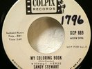 SANDY STEWART 45 My coloring book COLPIX promo 1962 pop  Ct 2662