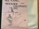 Neil Young - Boulder Colorado 1971   (Rare LP vinyl  EX/EX)