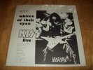 KISS Whites Of Their Eyes 2 LPS LICK IT UP LIVE 1984 Rare Alive II Records NM