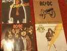 4 Stk. AC/DC  LP Schallplatte Metal HIGHWAY TO HELL, POWERAGE BACK IN High