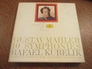 coffret 14 33 tours GUSTAV MAHLER 10 symphonies RAFAEL KUBELIK