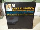 Duke Ellington Meets Coleman Hawkins Jazz Van Gelder stamp MONO LP VINYL ALBUM