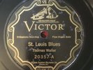THOMAS WALLER: St. Louis Blues / Lenox Avenue Blues VICTOR 20357 Fats 78