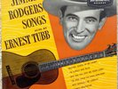 ERNEST TUBB: JIMMIE RODGERS SONGS SUNG BY ERNEST TUBB (10-INCH LP)