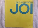 JOI: First Impressions LP NEW OLD STOCK 12” VINYL FACTORY SEALED RARE JAZZ FUNK
