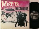 MISFITS : WALK AMONG US    -    1982  LP  Italy  - Glenn Danzig - (black label)
