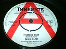 RARE CLASSIC SMALL FACES ORIGINAL UK IMMEDIATE DEMO,ITCHYCOO PARK STEVE MARRIOTT