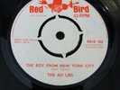 THE AD LIBS - THE BOY FROM NEW YORK CITY - 1964 RED BIRD RB10 102 UK SINGLE