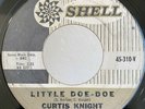 Popcorn Soul Mod R&B 45 Curtis Knight little Doe Doe on Shell HEAR
